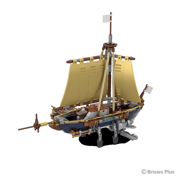 BRIXIES Plus Steampunk Sailing Yacht