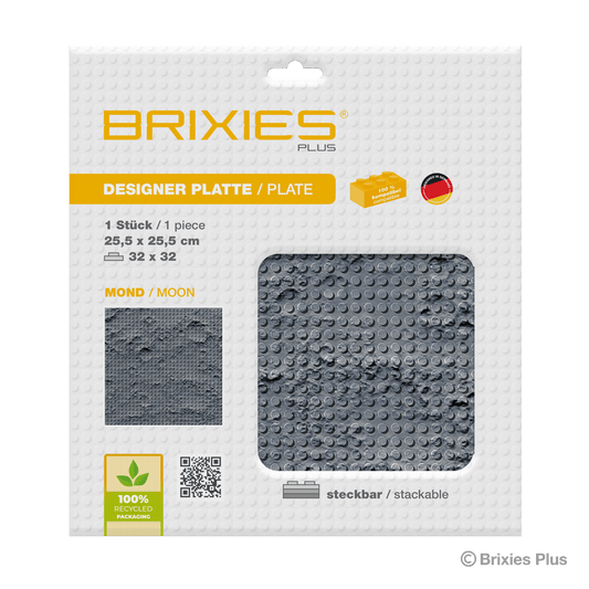 BRIXIES Plus Designer Baseplate 32 x 32 Studs