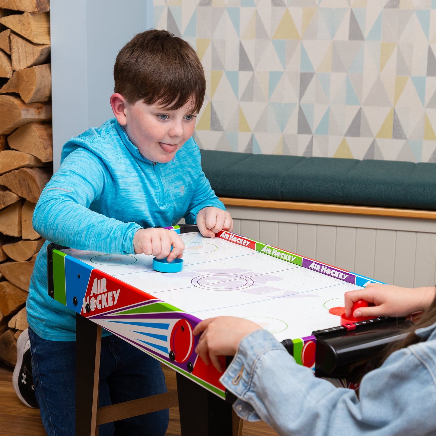 JEU DE TABLE DE AIR HOCKEY