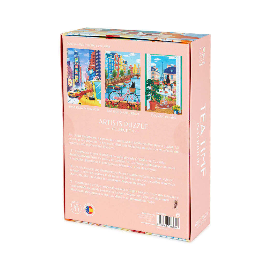 Puzzle Tea Time in London