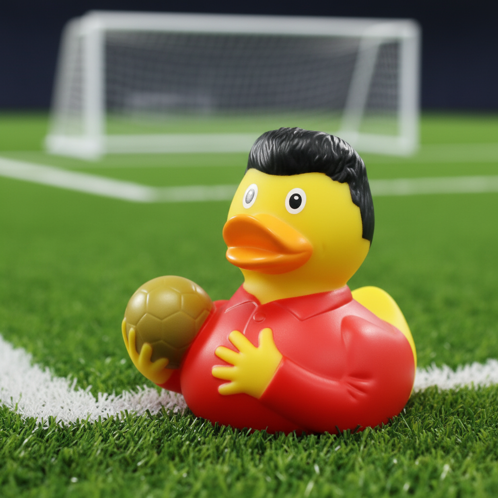 Green Star Football Duck