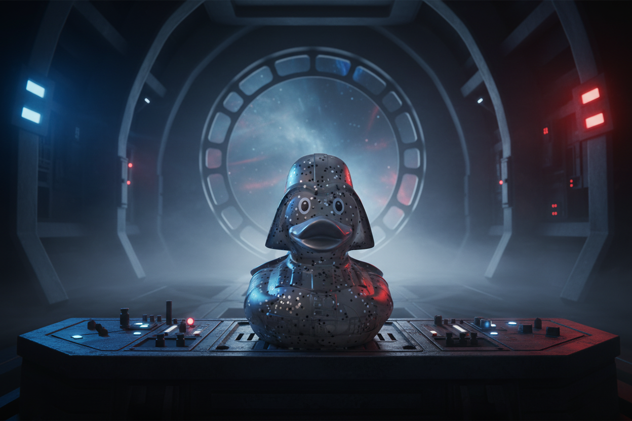 Canard Dark Vaduck Pailleté