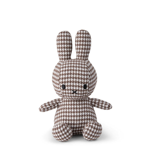 Miffy & Friends Plush Toy - Houndstooth