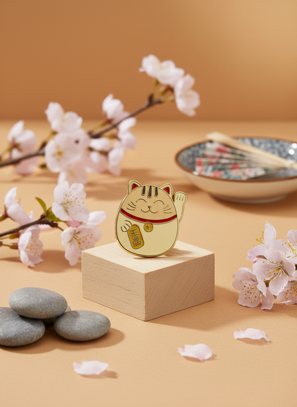 Lucky Cat Pin