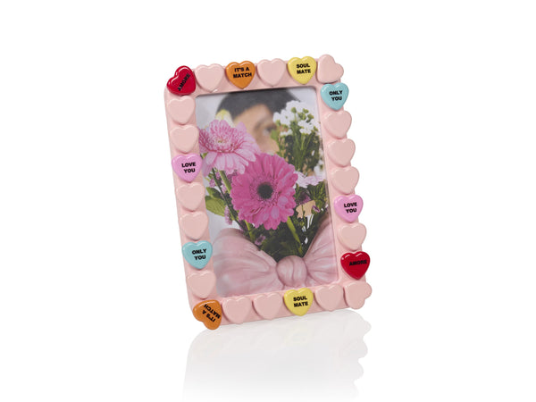 Sweet Heart Photo Frame Pink