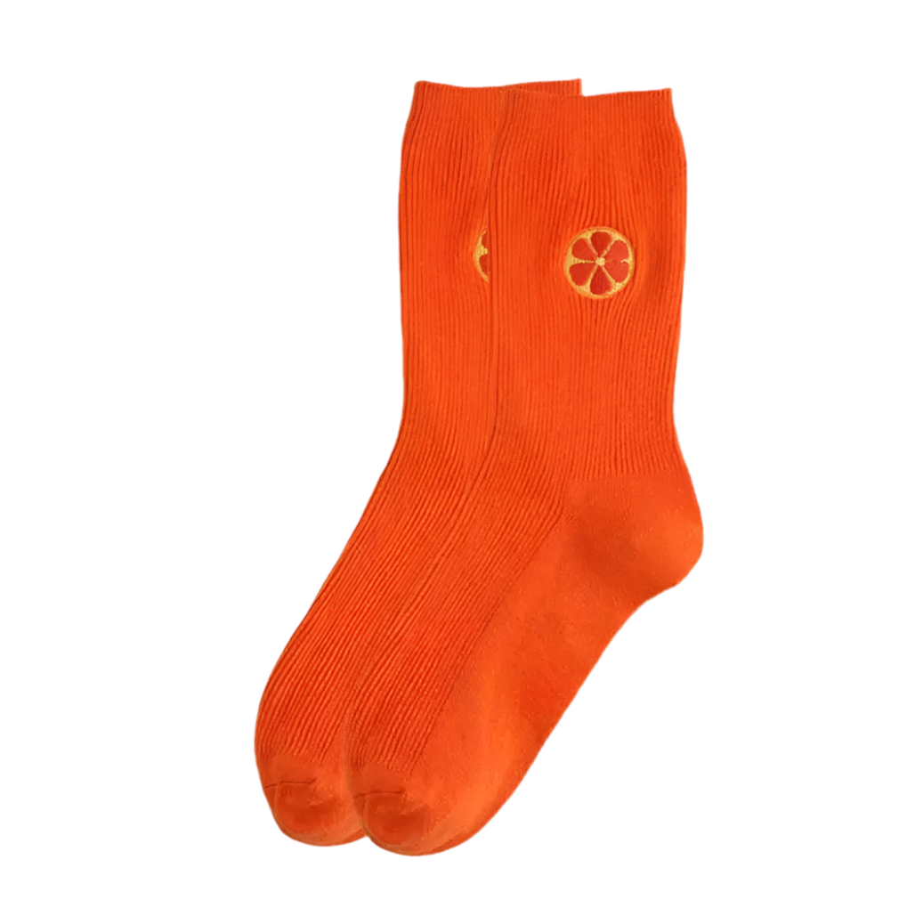 chaussettes orange mrcol