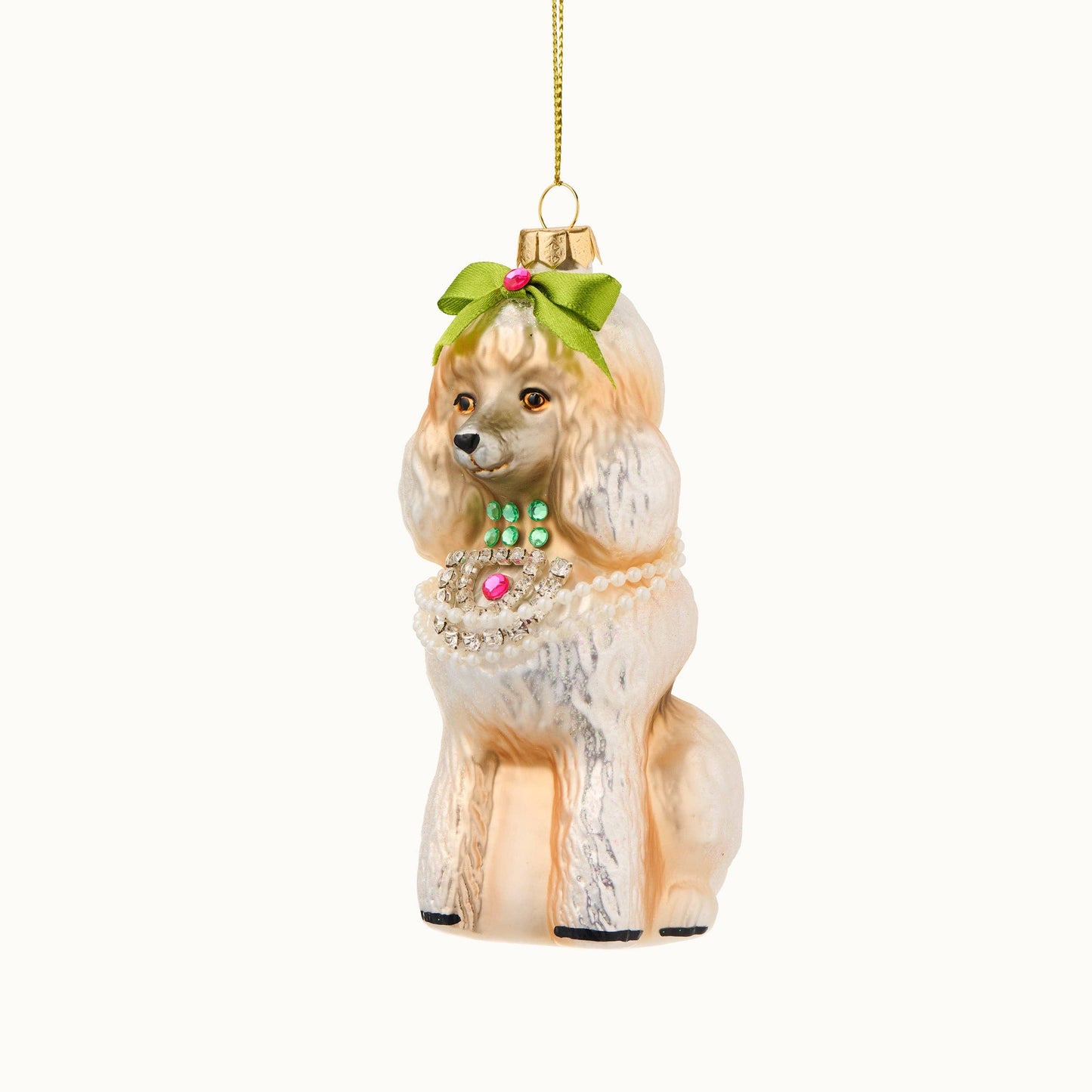 Boule de Noël Caniche Femelle