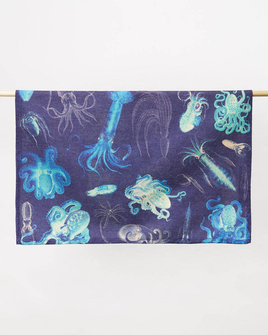 Torchon Pieuvre & Calmar – produit scientifique Cognitive Surplus EU, vue 2