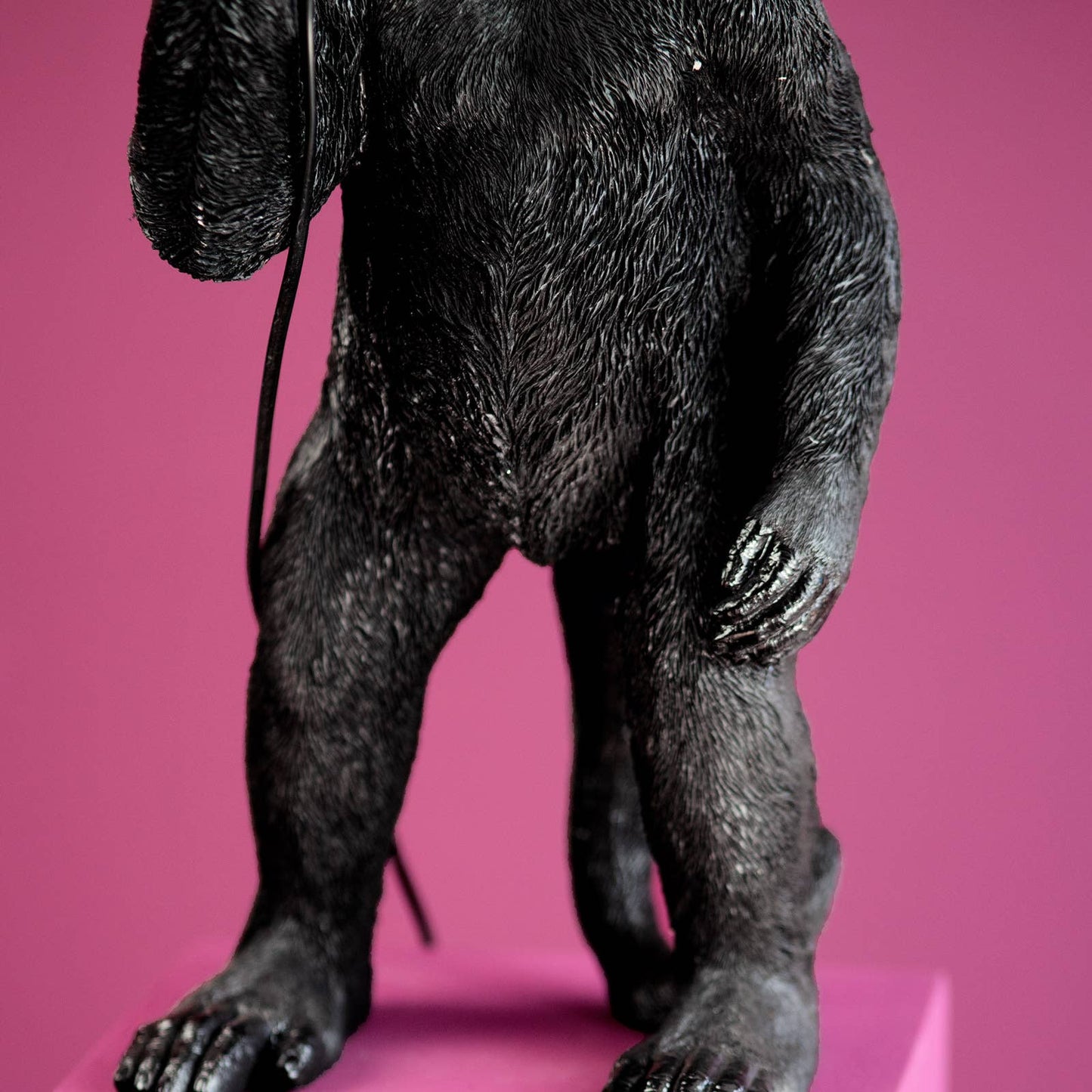 Koko Black Monkey Table Lamp
