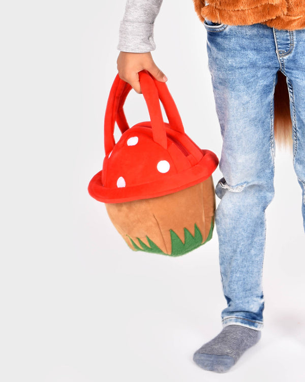 Mushroom bag with zipper 22 cm