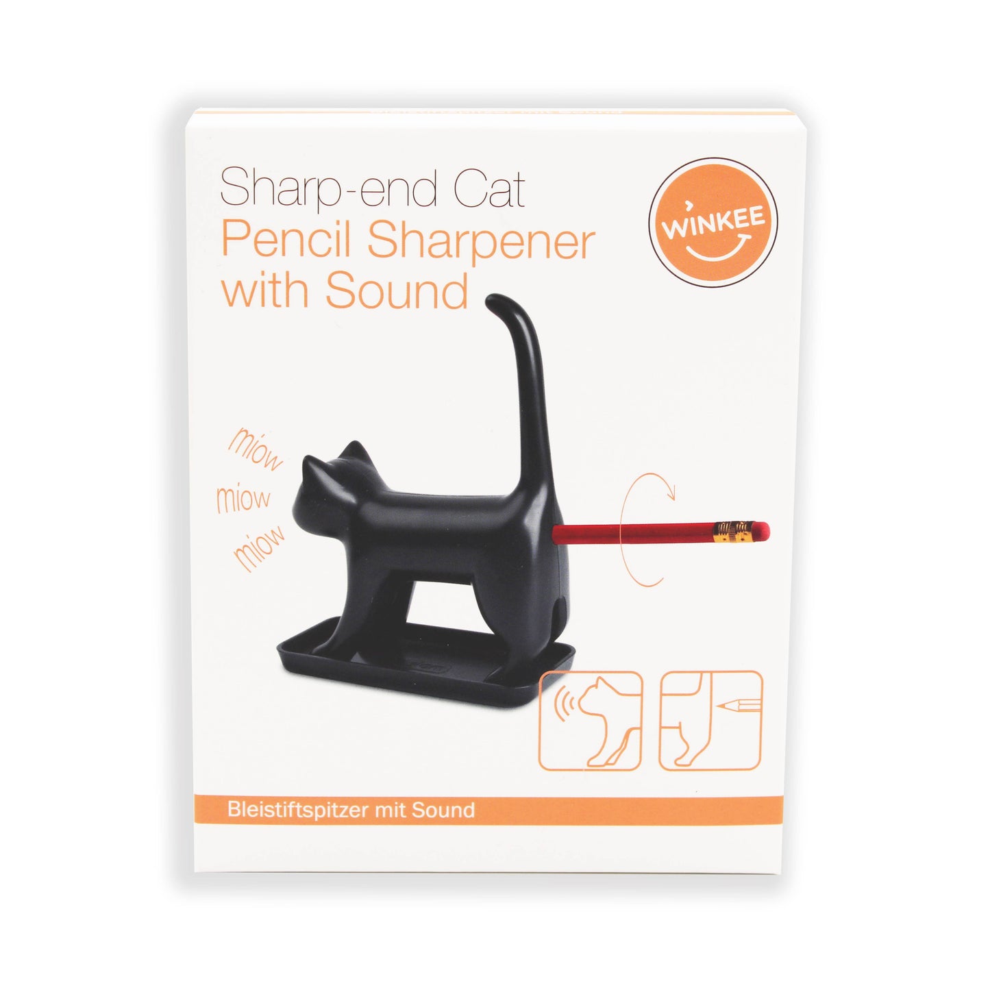 Black Cat Pencil Sharpener