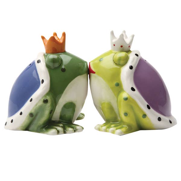 Salière et poivrière Grenouilles Royales
