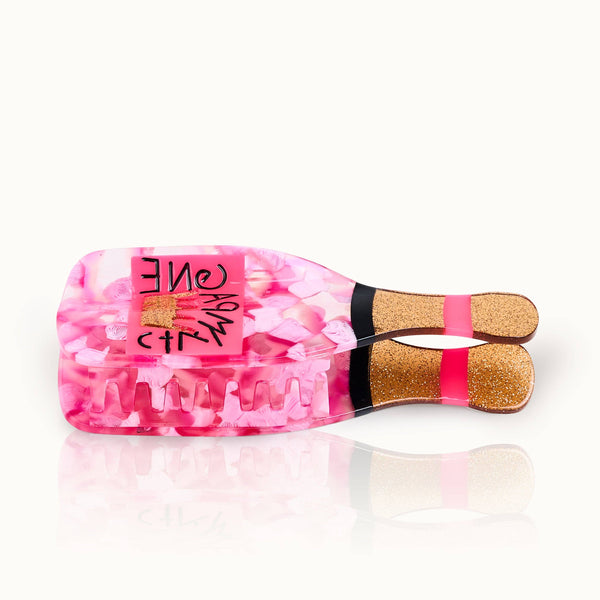 Champagne Rosé Hair Clip