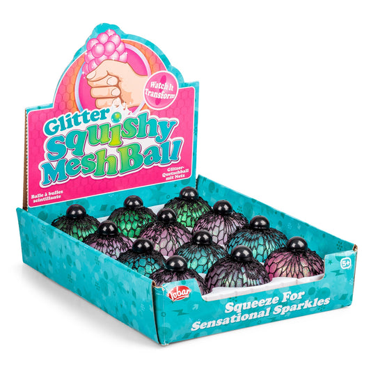 Sparkly fluffy mesh ball