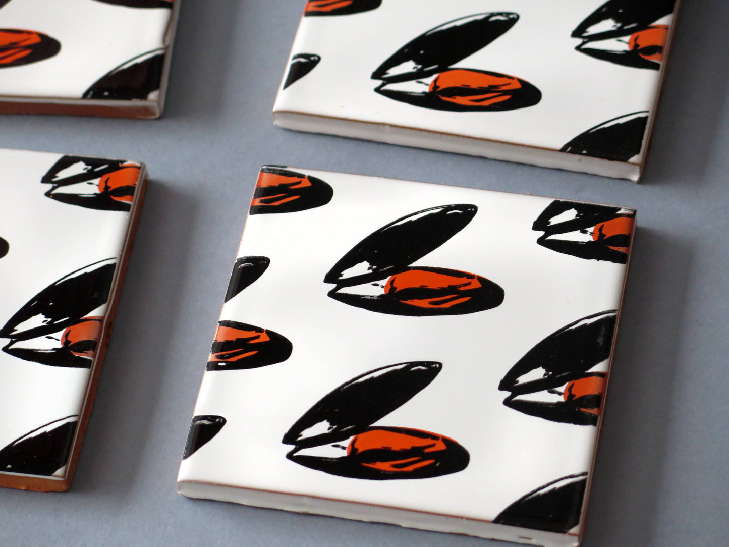 Sous-verres en céramique Moules design