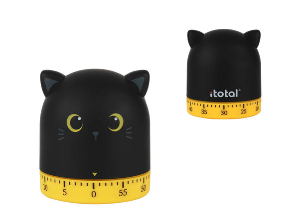 Minuteur de cuisine Chat noir