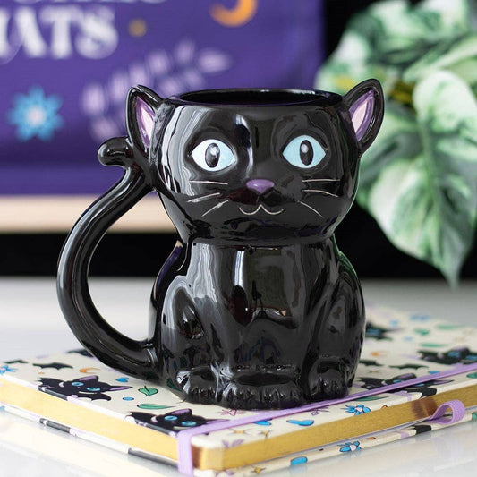 Mug Halloween Chat Chauve-Souris Gothique