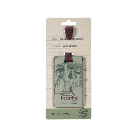 Luggage tag - Pulteney Press (Jane Austen)