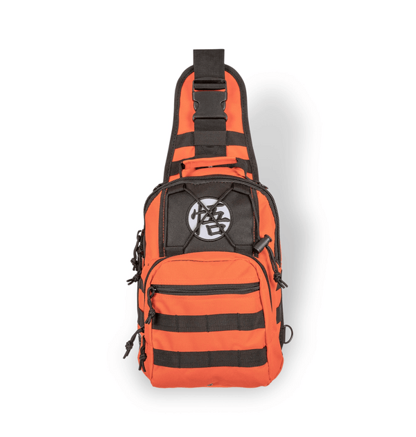 Mini sac bandoulière Dragon Ball Z orange avec logo