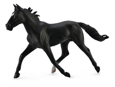 Collecta Chevaux (XL): STANDARDBRED ÉTALON NOIR 18.5x11.3cm