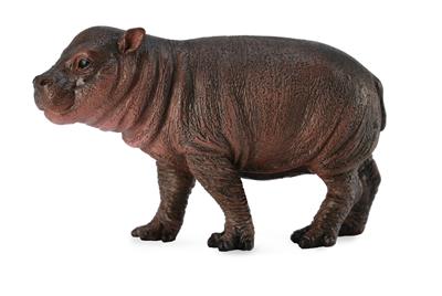 Collecta Animaux sauvages (S): HIPPOPOTAME NAIN VEAU 5,9x2,1x3,8cm