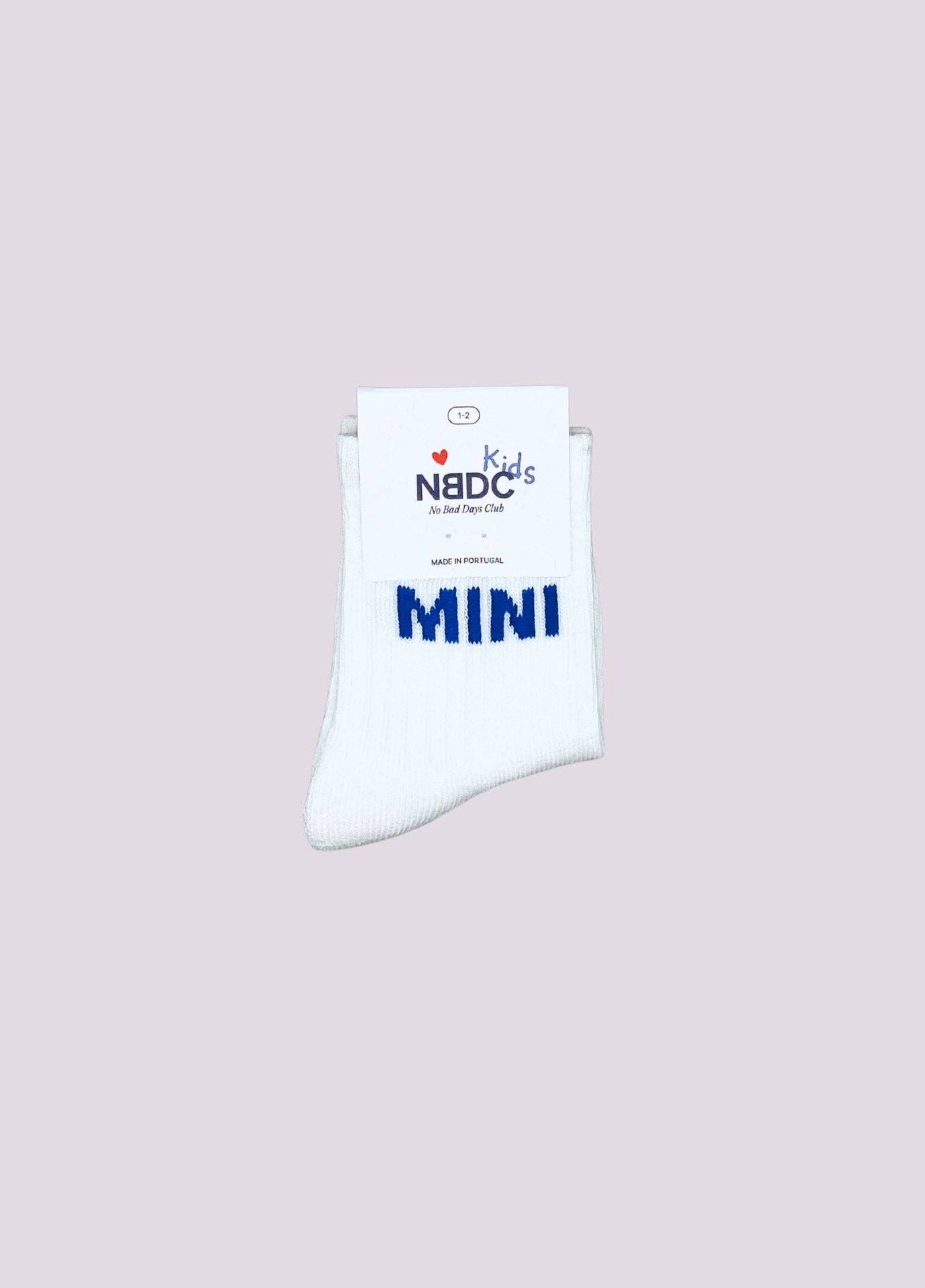 Baby/Child Socks “MINI” - Blue