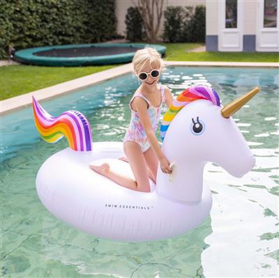 XXL white inflatable unicorn