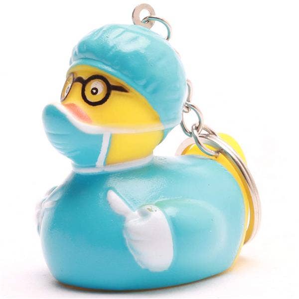 Duck Surgeon Keychain