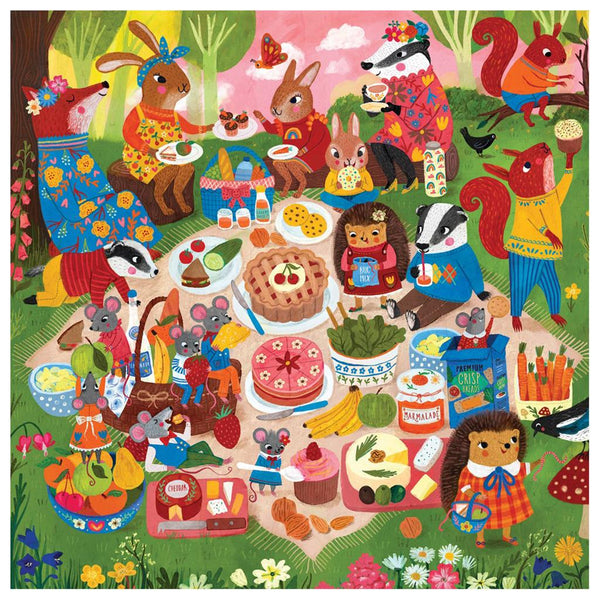Puzzle Pique-Nique En Forêt 500p