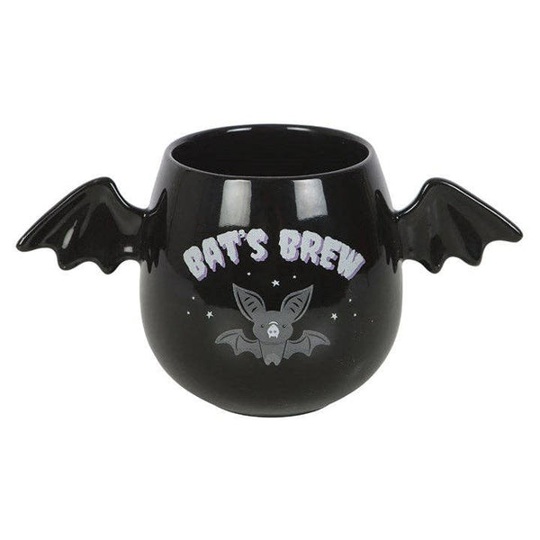 Bat Wing Bat's Brew Halloween Mug