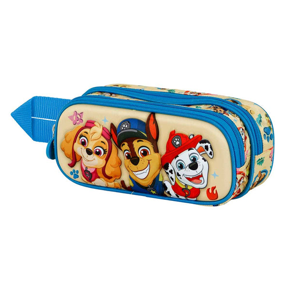 Paw Patrol Friendship 3D Double Pencil Case, Blue