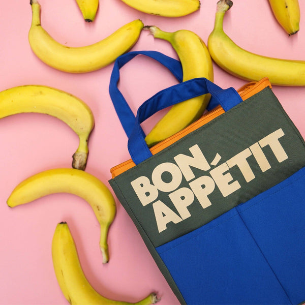 Sac Isotherme Bleu Bon Appétit Helio Ferretti Vue 1