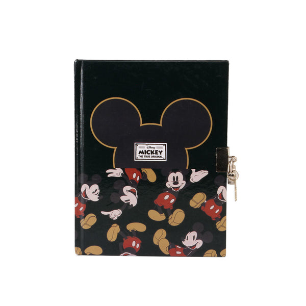 Journal Serrure à Clé Disney Mickey Mouse « True »