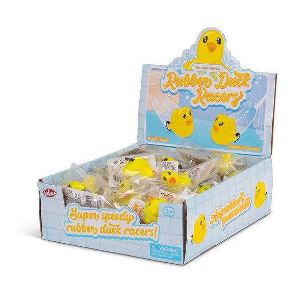 PULL BACK AND GO RUBBER DUCKS