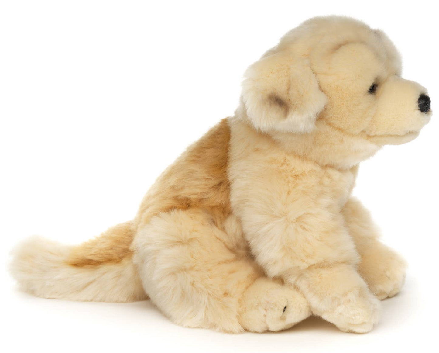 Peluche Chiot Golden Retriever, assis Uni Toys