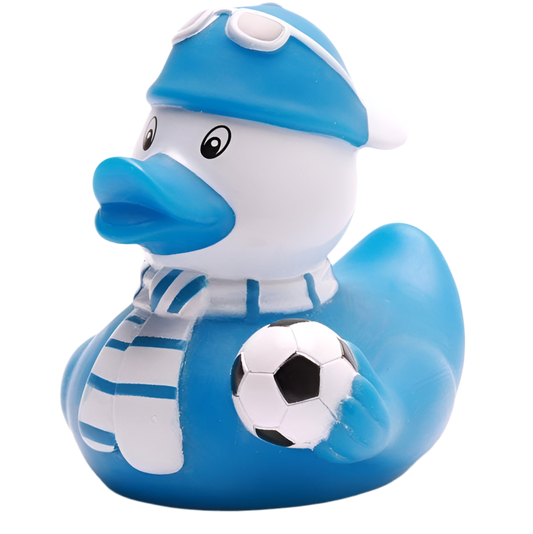 Canard Supporter de Football Bleu