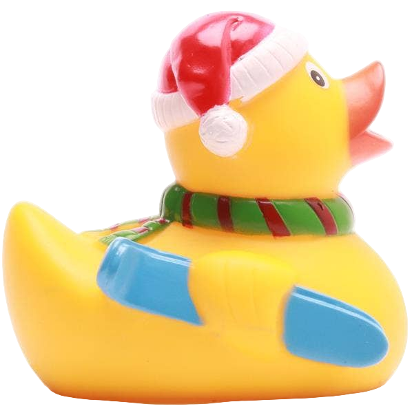 Canard Skieur de Noël