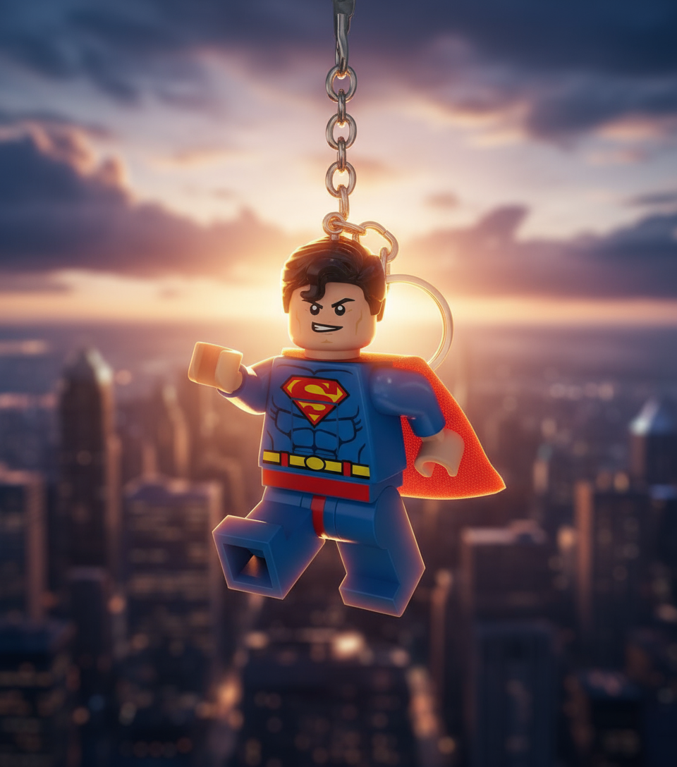 LEGO DC Keychain - SUPERMAN