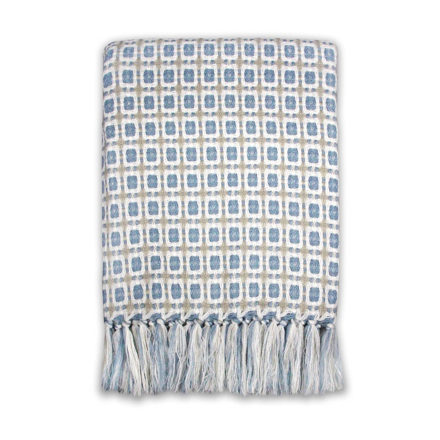 Coperta (125 x 150 cm) - Anni (blu polvere)
