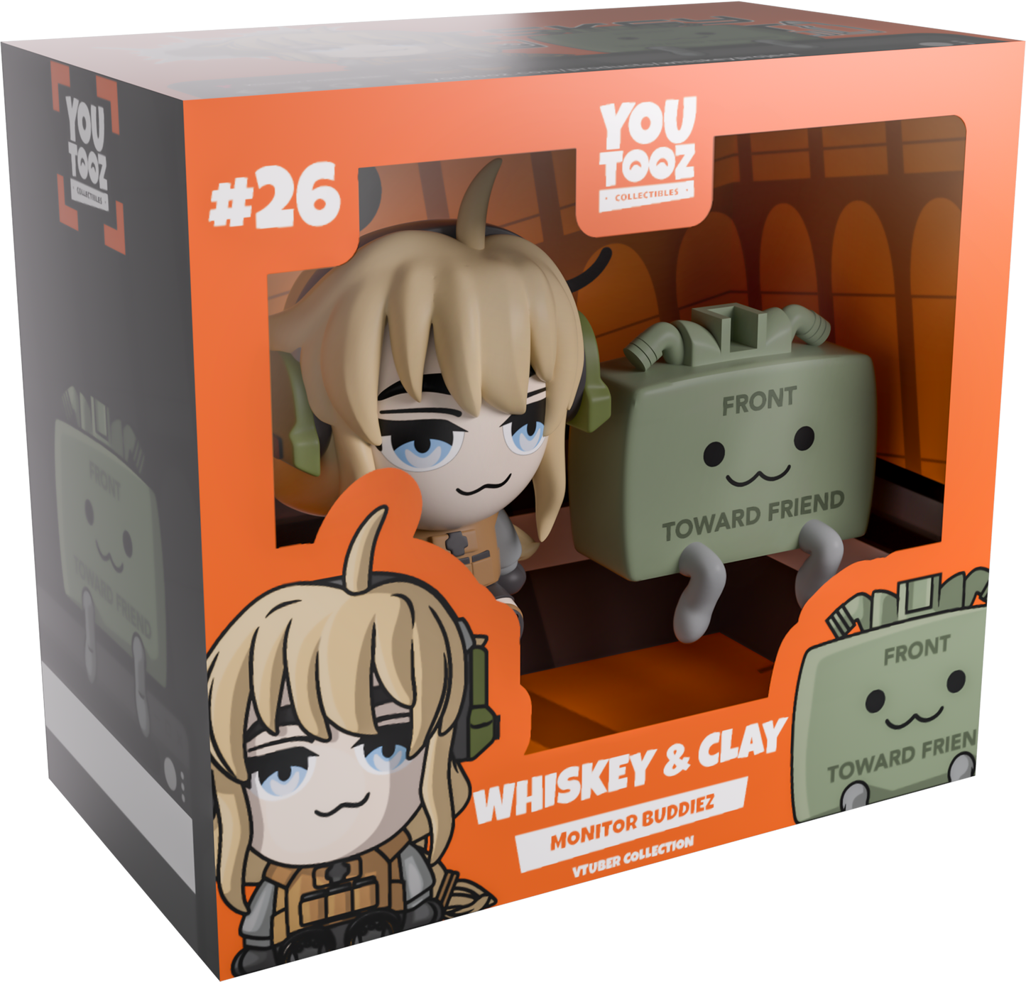 Whiskey & Clay Monitor Buddies