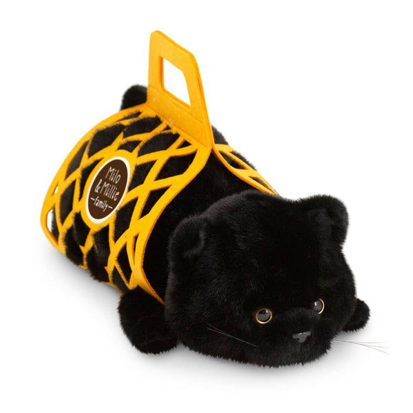 Milo & Millie Plush Toy, Milo the Black Cat (56 cm) - 0+