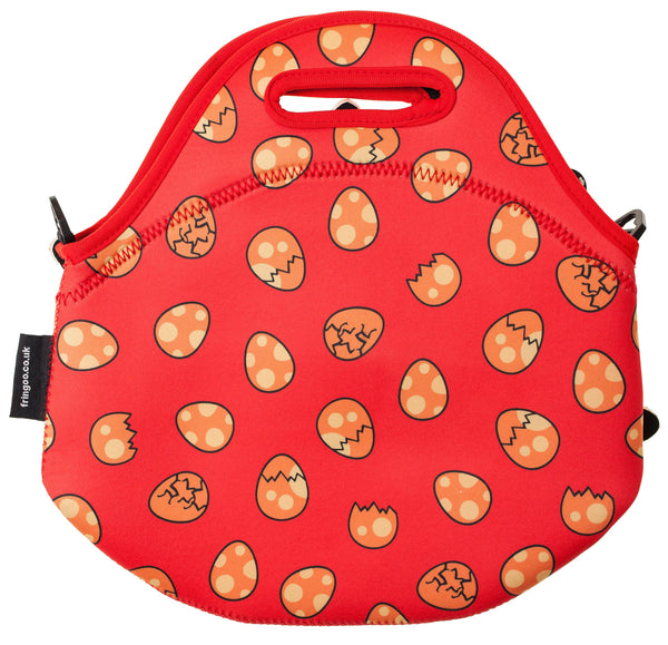 Sac repas enfant – dinosaure rouge