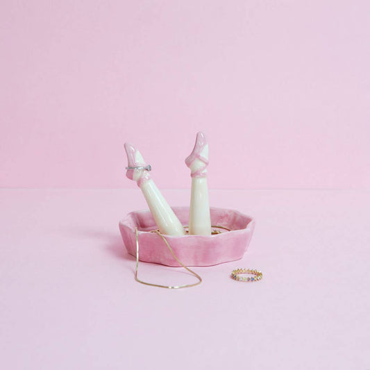 Happy Legs Dance Ring Holder