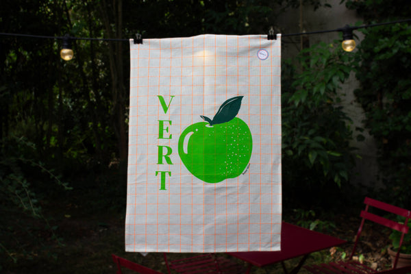 Apple Green Tea Towel