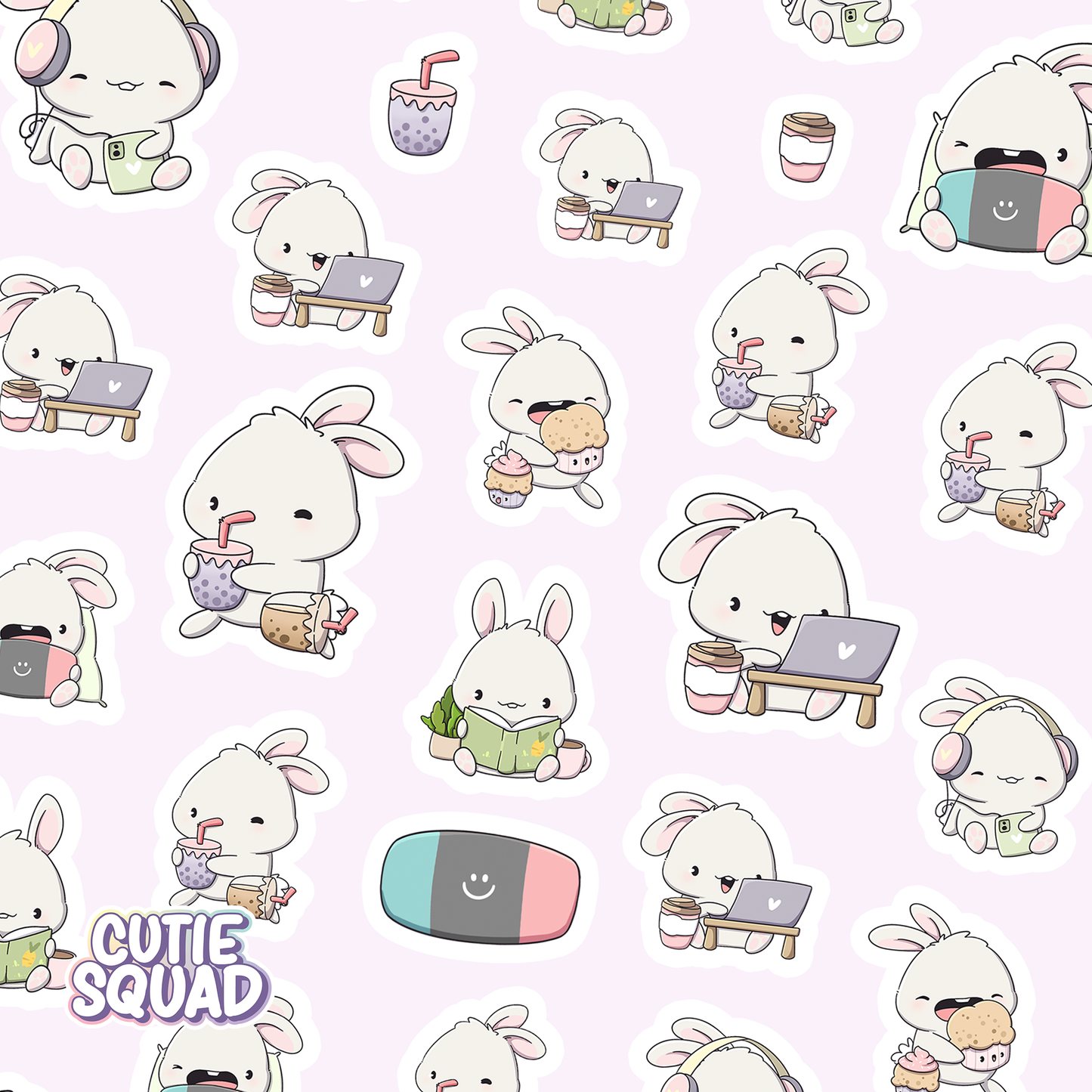 Cozy Bunny | Sticker Sheet