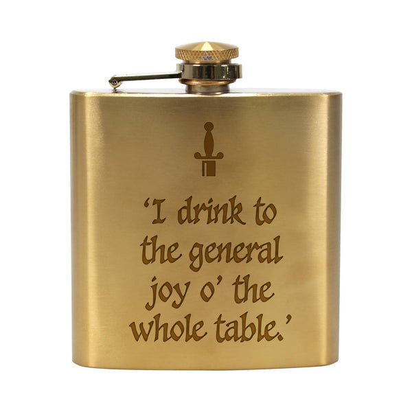 7oz flask - Shakespeare (Macbeth)