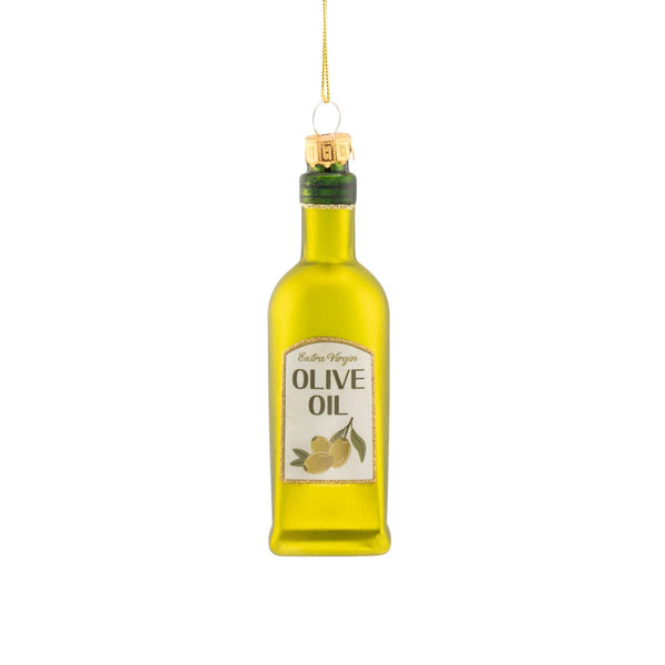 Boule de Noël Bouteille d'huile d'olive
