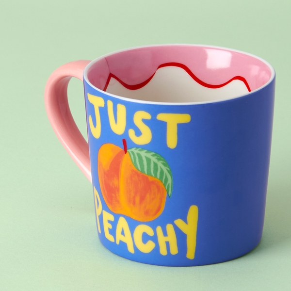 Peach Mug "Just Peachy"
