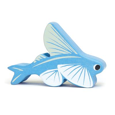 Tender Leaf Animaux: ANIMAL MARIN/POISSON VOLANT, en bois, 3+