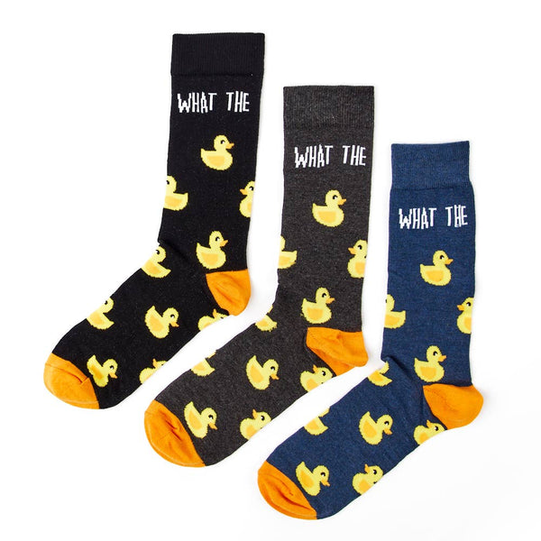 "What The Duck" Duck Sock Gift Set